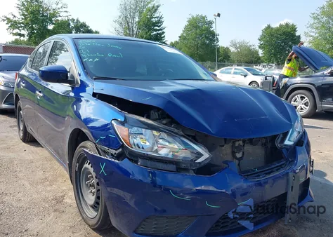 2019 Nissan Sentra S from USA, damaged, VIN 3N1AB7AP5KY438270